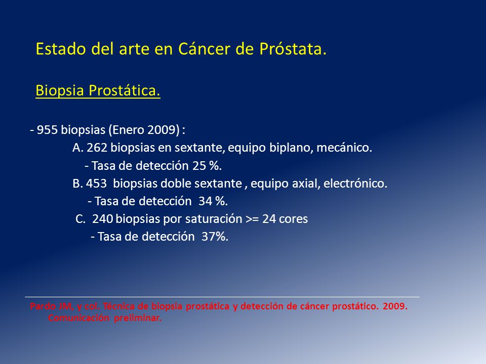 2da biopsia de próstata
